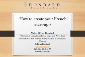 Create a french start-up